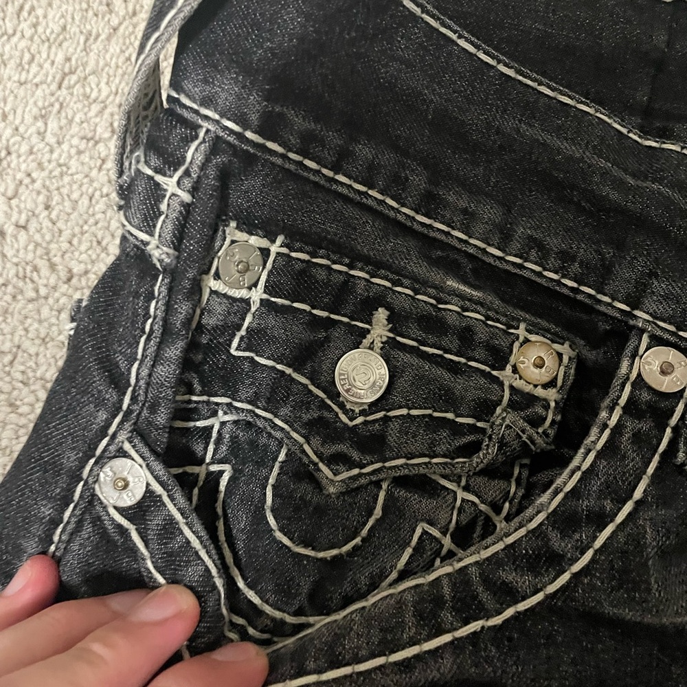 True Religion Grey Jeans - Picture 4 of 7